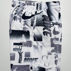 Nike Dri-Fit Medium Black and White Shorts
